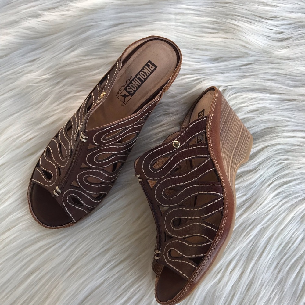 Pikolinos Capri wedges size 36